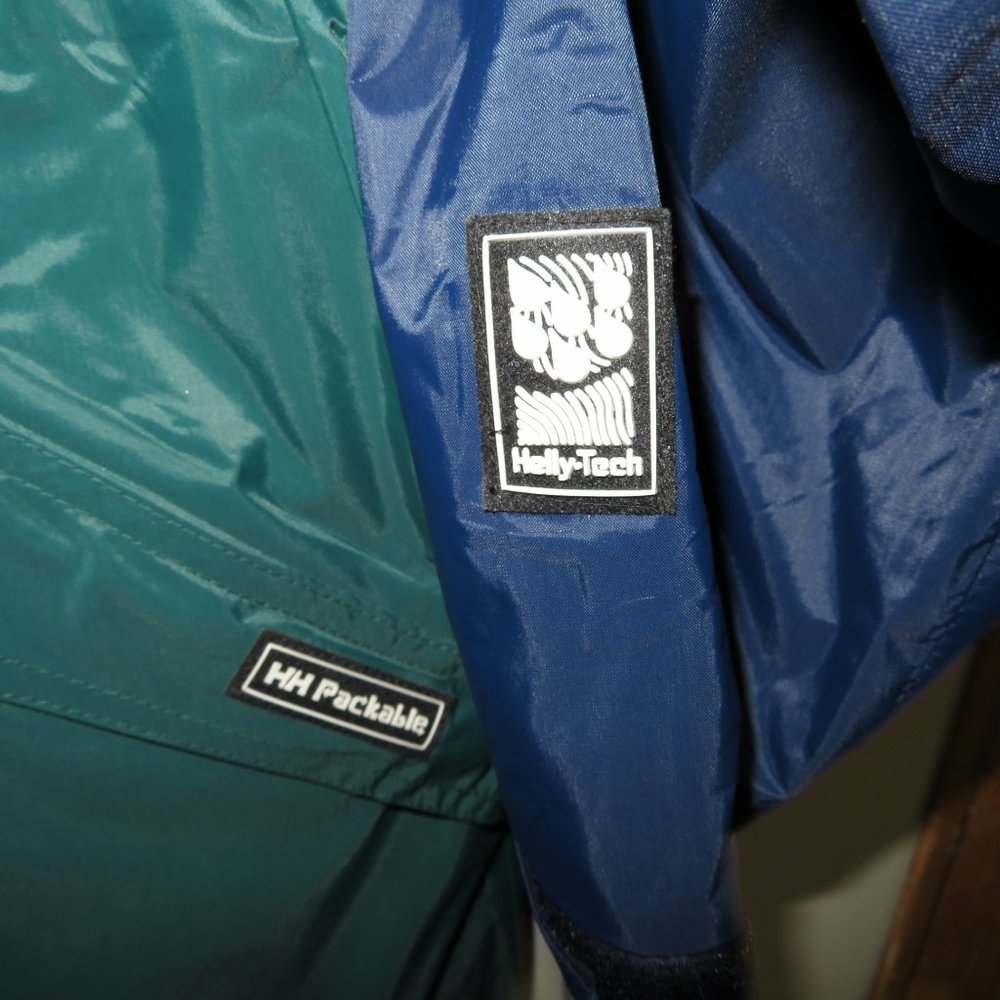 90s/2000s Helly Hansen Helly-Tech Packable Rain J… - image 6